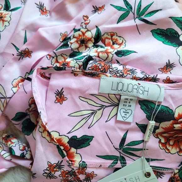 🍒NWT🍒 THE ORIENT KIMONO WRAP DRESS - Picture 12 of 13